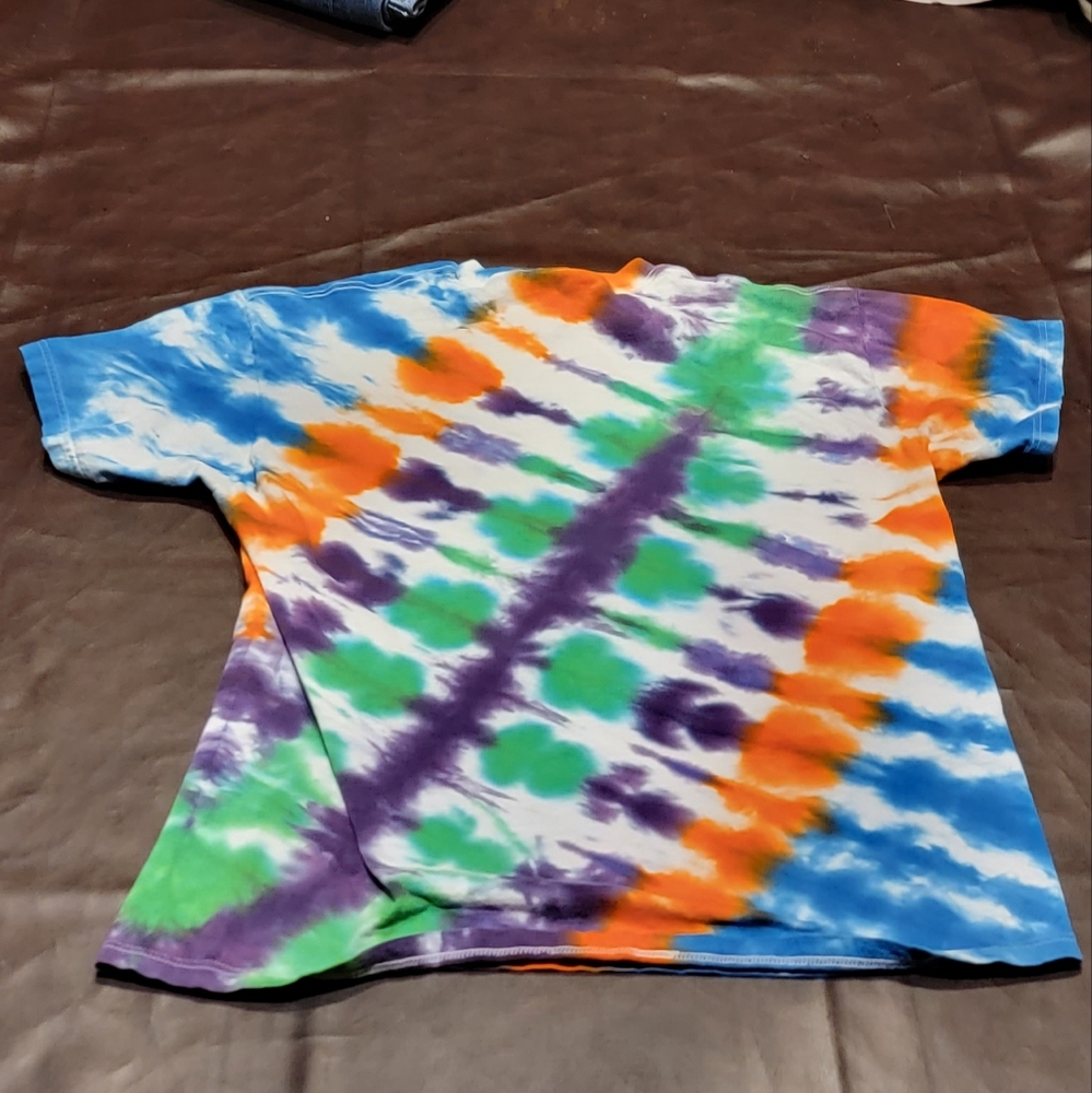 Vintage fruit of the loom tie dye t shirt